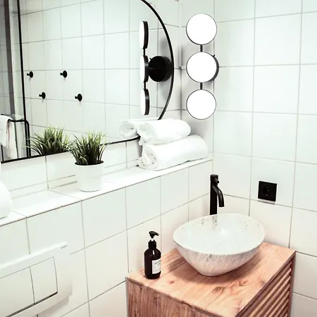 05 - Modern - Zentral - Kueche Apartmán Kempten